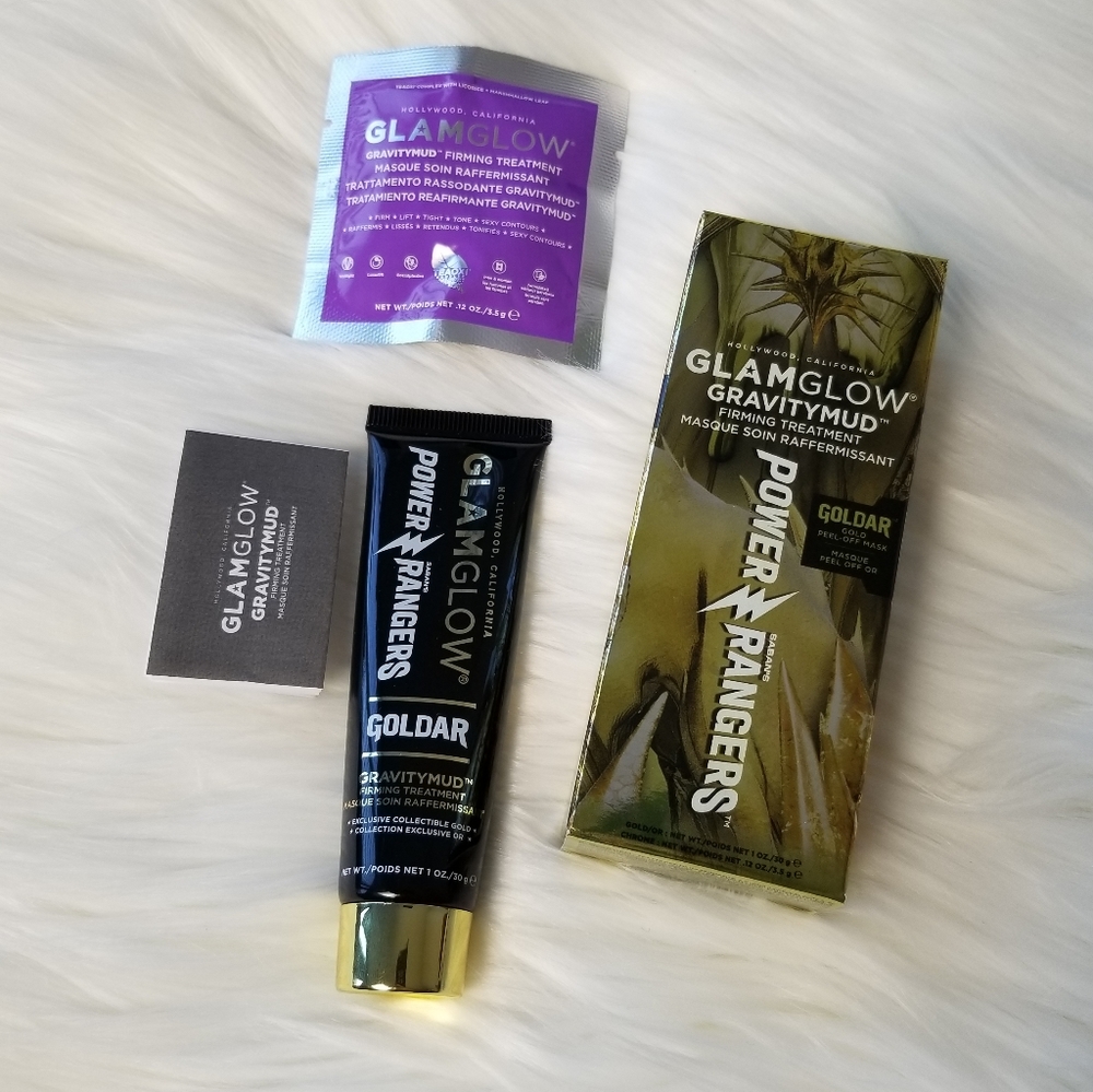 GLAMGLOW Power Rangers Goldar Mask